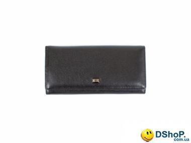 Кожаный женский кошелек WANLIMA (ВАНЛИМА) W50044075-black