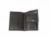 Кожаный мужской кошелек WANLIMA (ВАНЛИМА) W72042020003-black