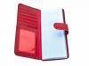 Визитница кожаная женская WANLIMA (ВАНЛИМА) W22440231419-red