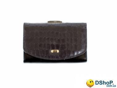Кожаный женский кошелек WANLIMA (ВАНЛИМА) W21417390473-black