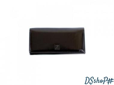 Кожаный женский кошелек WANLIMA (ВАНЛИМА) W500432704-black