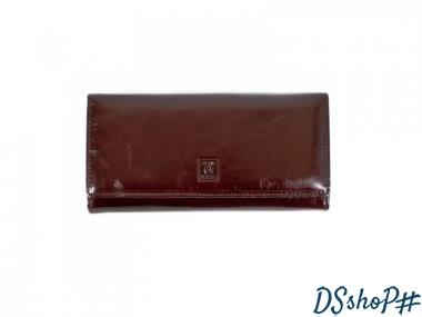 Кожаный женский кошелек WANLIMA (ВАНЛИМА) W500432705-coffee