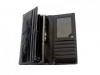 Кожаный женский кошелек WANLIMA (ВАНЛИМА) W500432702-black
