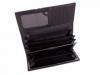 Женский кожаный кошелек WANLIMA (ВАНЛИМА) W31400530013-black