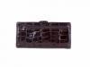 Женский кожаный кошелек WANLIMA (ВАНЛИМА) W500423229-red-black