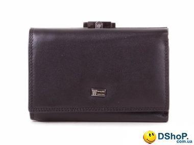 Кожаный женский кошелек WANLIMA (ВАНЛИМА) W50040010430-black