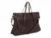 Кожаная женская сумка LILOCA (ЛИЛОКА) LC10292-dark-brown