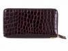 Женский кожаный кошелек WANLIMA (ВАНЛИМА) W82022679998-black-grey