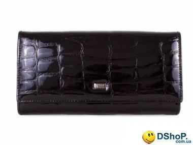 Женский кожаный кошелек WANLIMA (ВАНЛИМА) W50042103-black
