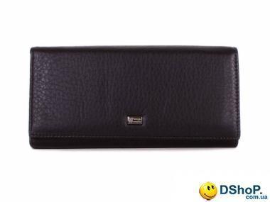 Женский кожаный кошелек WANLIMA (ВАНЛИМА) W72047550013-black