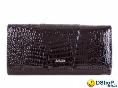 Женский кожаный кошелек BALISA (БАЛИСА) MISS174001-black