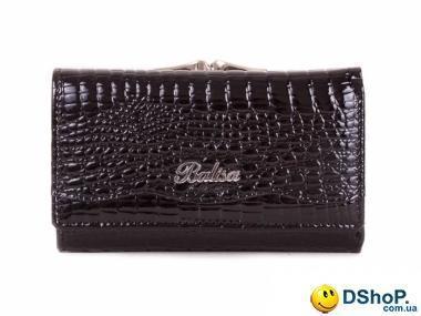 Женский кожаный кошелек BALISA (БАЛИСА) MISS174003-black