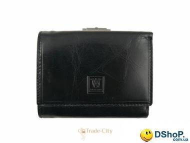 Кошелек женский кожаный WANLIMA (ВАНЛИМА) W500432715-black