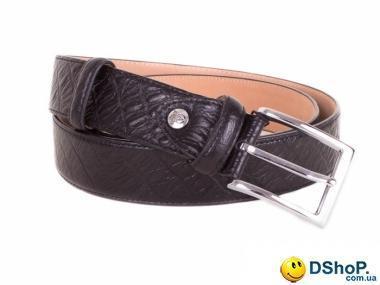 Мужской кожаный ремень ALON (ЭЛОН) MISS16582-black