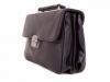 Борсетка мужская из качественного кожезаменителя CAYMAN (КАЙМАН) WPA20051-black