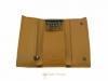 Ключница-кошелек женская кожаная WANLIMA (ВАНЛИМА) W81092670600-light-coffee