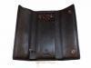 Ключница-кошелек женская кожаная WANLIMA (ВАНЛИМА) W81092670600-black-grey